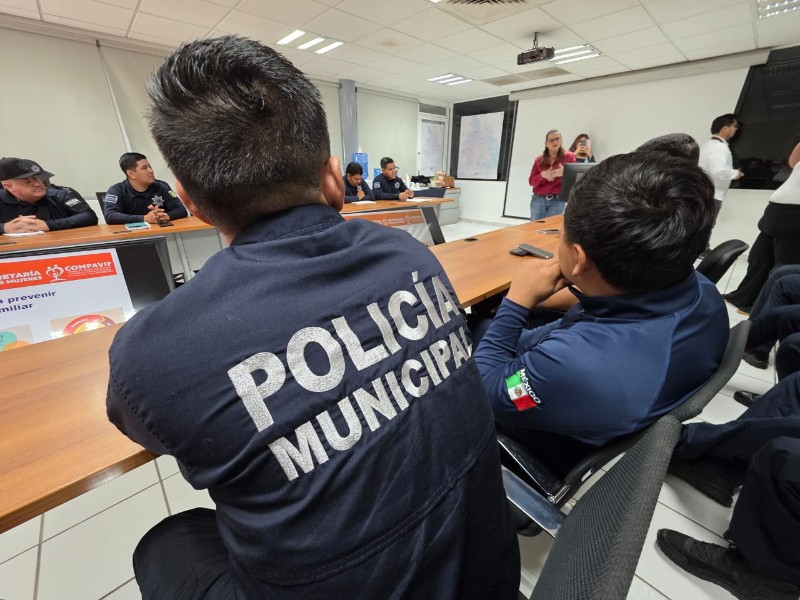 Policías de la SSPyTM en Culiacán se capacitan en Perspectiva de Género