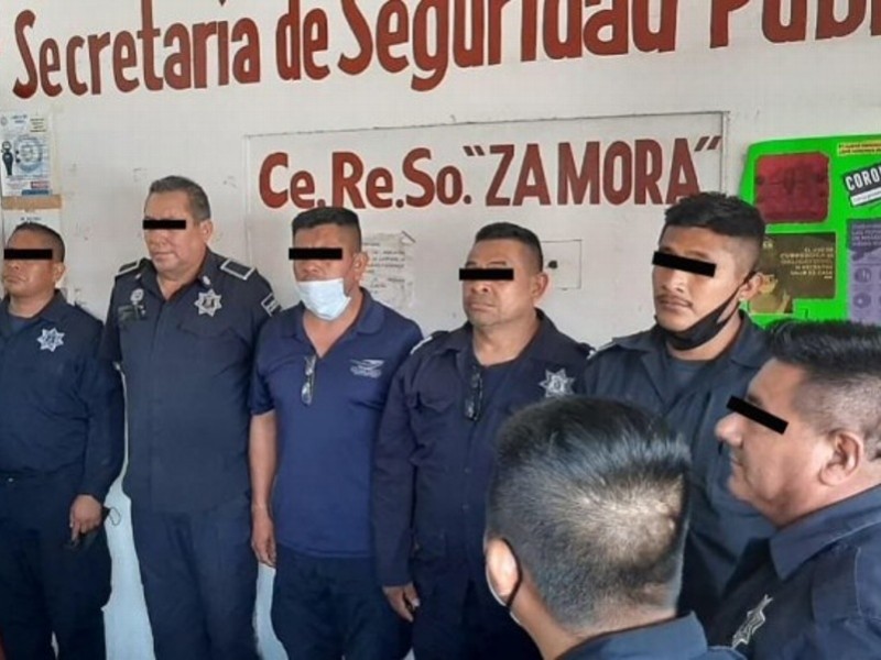 Policías de Lerdo de Tejada detenidos por desaparición forzada