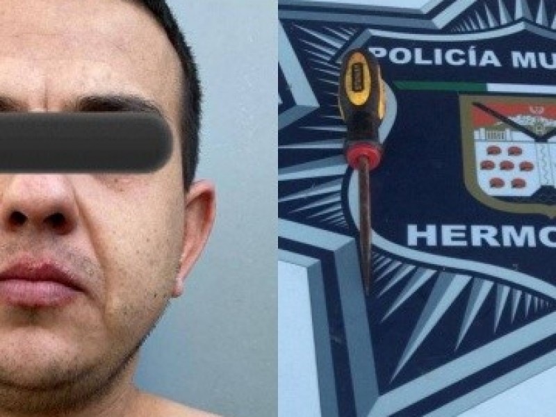 Policías municipales evitan feminicidio en Hermosillo