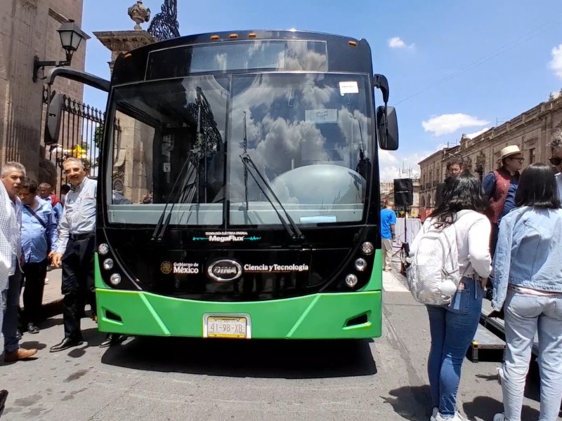 Pondrán a prueba nuevo transporte público eléctrico en Morelia