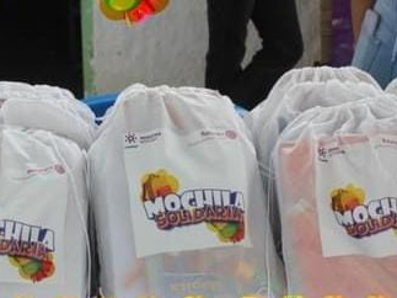 Ponen en marcha campaña “Mochila Solidaria”