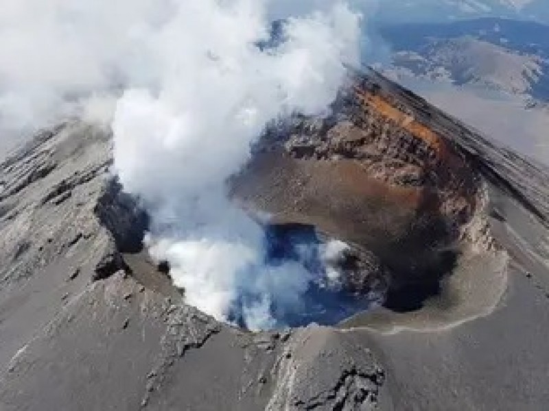 Popocatépetl registró aumento de actividad