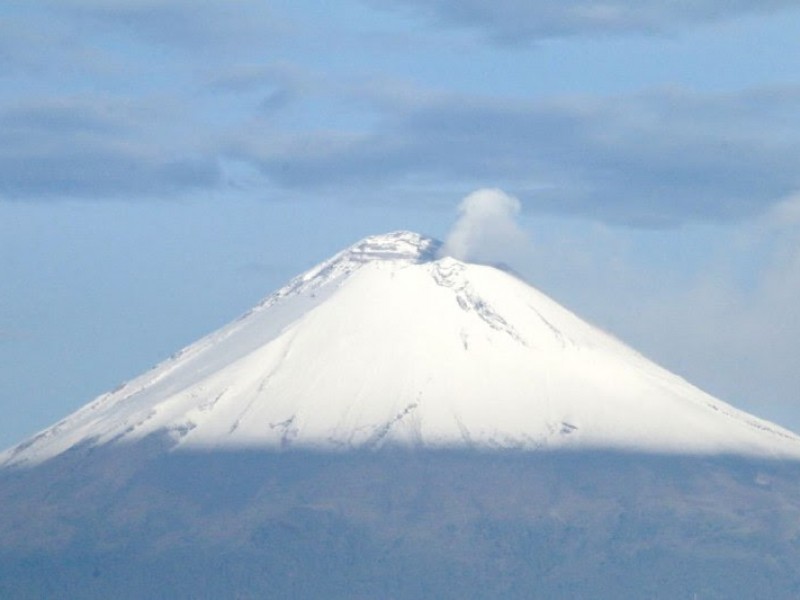 Popocatépetl, sin cambios en el semáforo de alerta