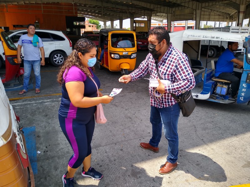 Por aumento de contagios pasan a semáforo amarillo en Juchitán