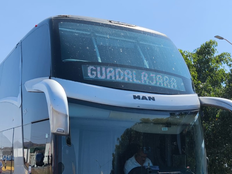 Por bloqueo de carreteras, suspenden corridas de autobuses entre Tepic y Guadalajara Por bloqueo de carreteras, suspenden corridas de autobuses entre Tepic y Guadalajara