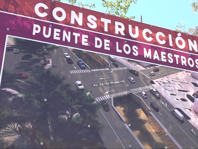 Por comenzar obra de renovación del puente de los maestros