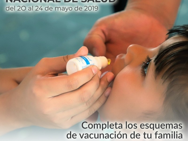 Por concluir  Segunda Semana de Vacunación 2019