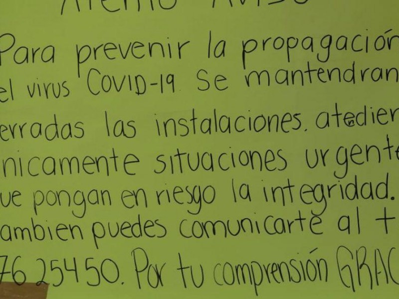 Por contagios de COVID-19, cierran instalaciones del DIF en Huauchinango