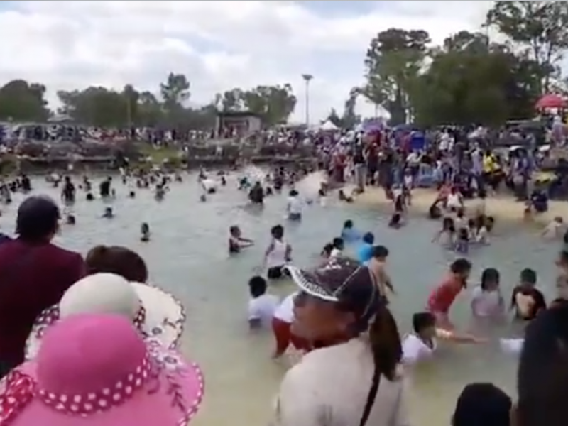 Por contaminación, lago de Amalucan reabrirá el viernes