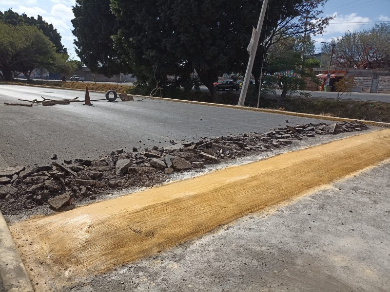 Por cuestiones sociales pueden instalar topes en obras recientes