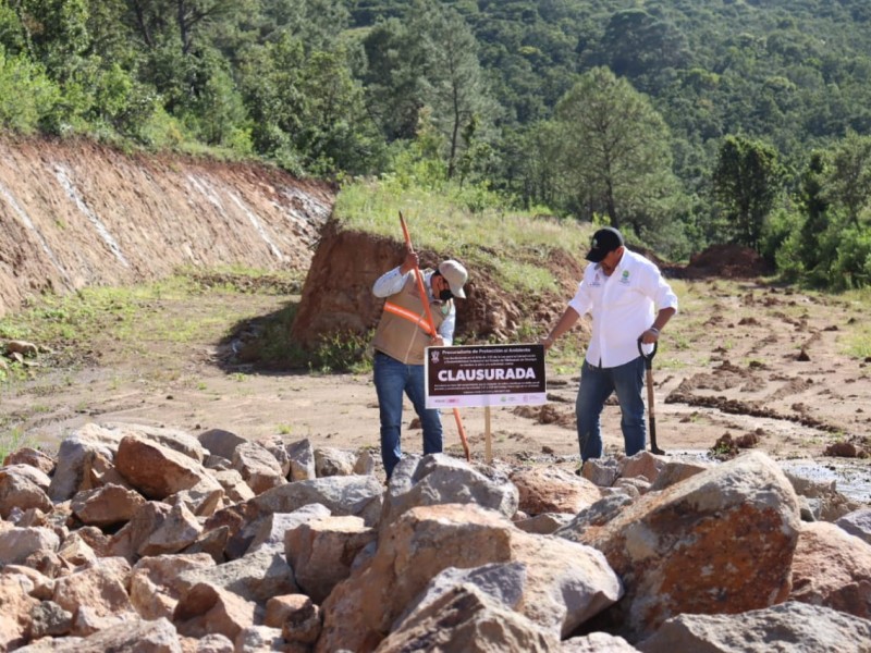 Por daño ambiental, clausuran ampliación del Campo de Golf Altozano