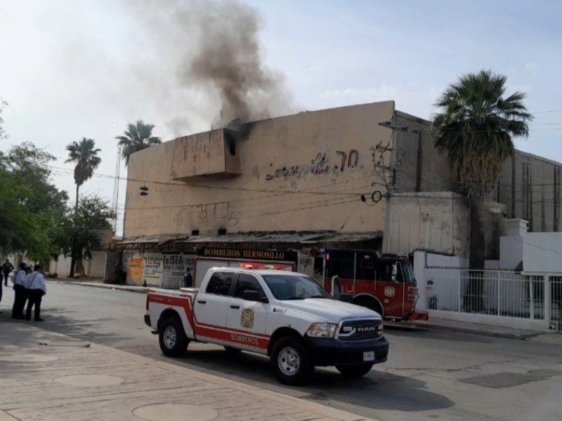 Por enésima ocasión incendian Cinema Hermosillo 70