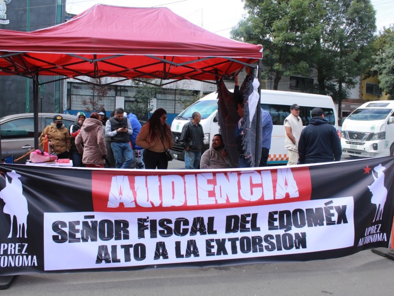 Por extorsiones habitantes de Ecatepec piden seguridad a Fiscalía Estatal