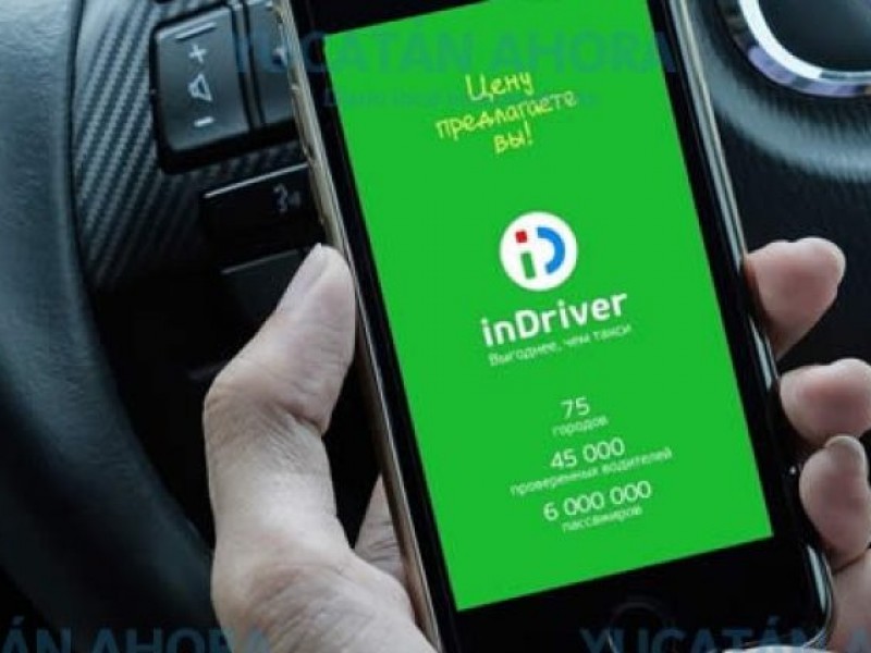 Por falta de registro oficial, InDriver quedará fuera de operaciones