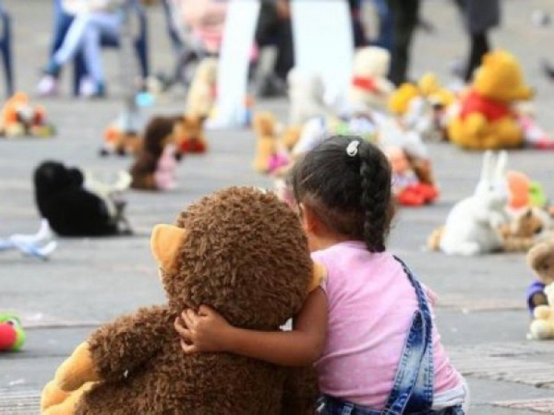 Por feminicidio, 80 menores en orfandad en Michoacán