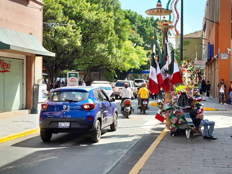 Por festejos patrios, prevén cierre de vialidades principales