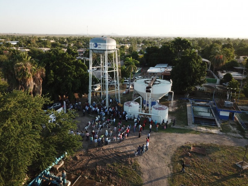 ¡Por fin! Rehabilitan planta de agua en JJR