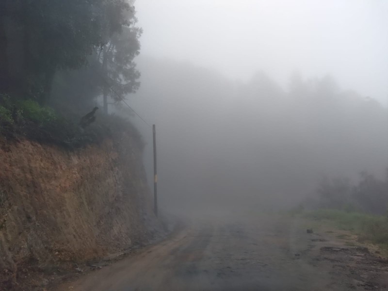 Por frío en la Sierra 50% de población se enferma