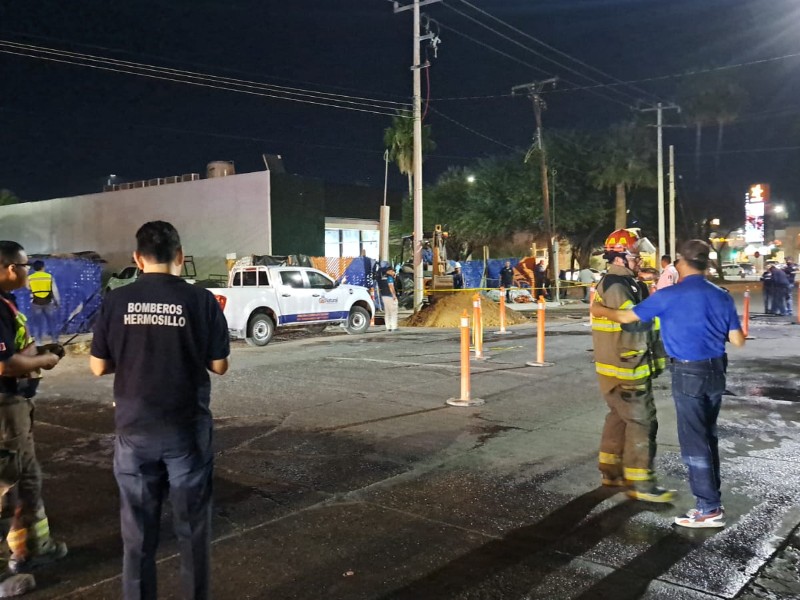 Por fuga de gas natural  evacuan a 120 personas