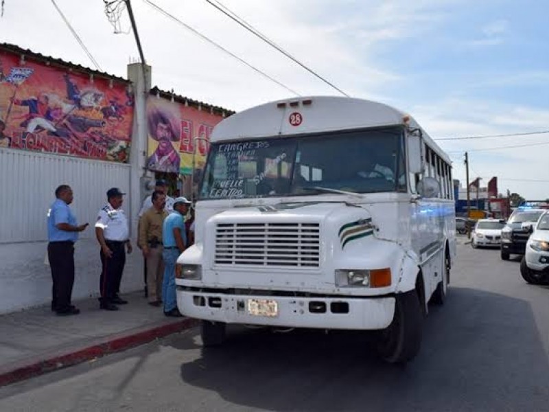 Por Halloween recortarán horario en rutas del transporte