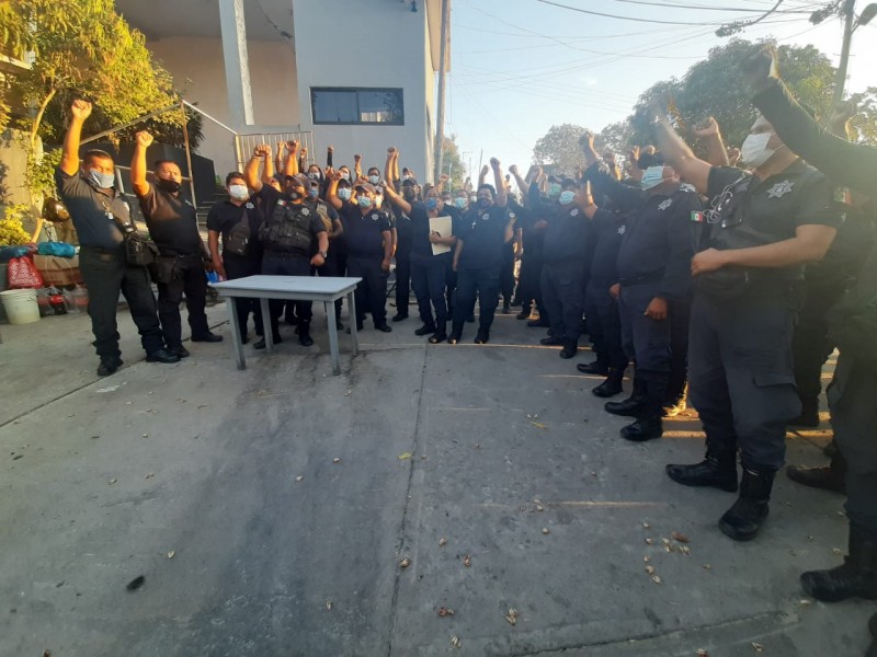 Por incumplimiento de acuerdos y salario, policías podrían retomar protestas