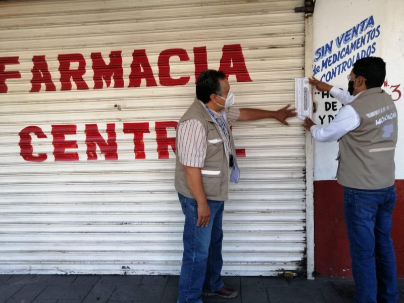 Por incumplir normas sanitarias, 205 establecimientos suspendidos en 26 municipios