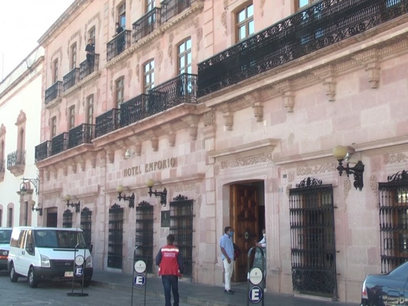 Por inseguridad cancelan reservaciones en hoteles de Zacatecas