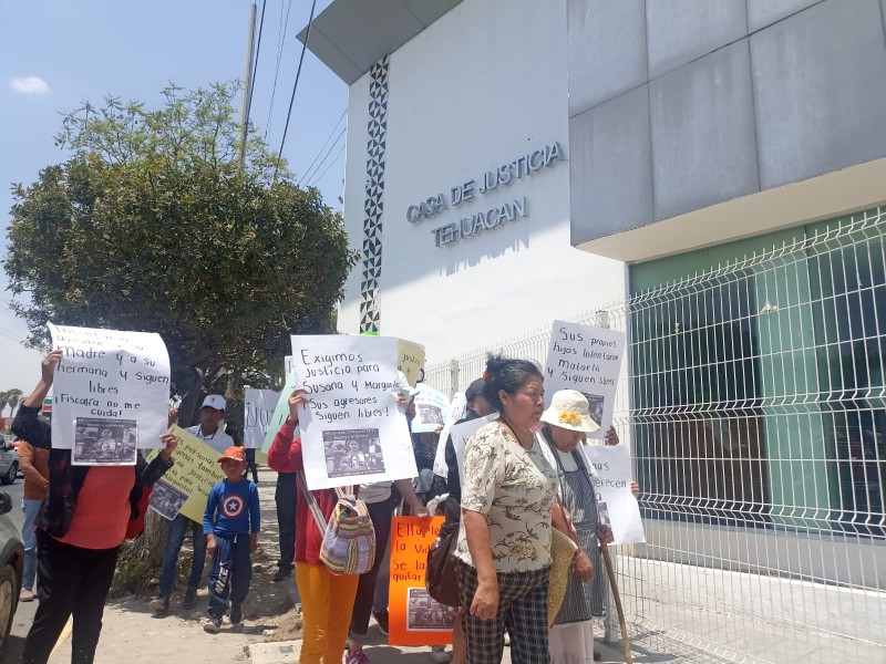 Por intento de feminicidio, madre e hija exigen justicia