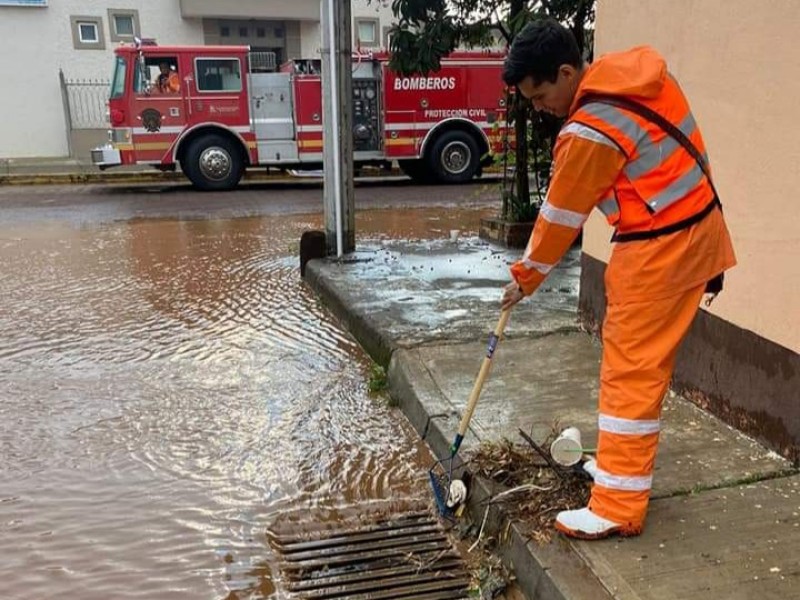 Por inundaciones, monitorean zonas de riesgo en Tangancícuaro