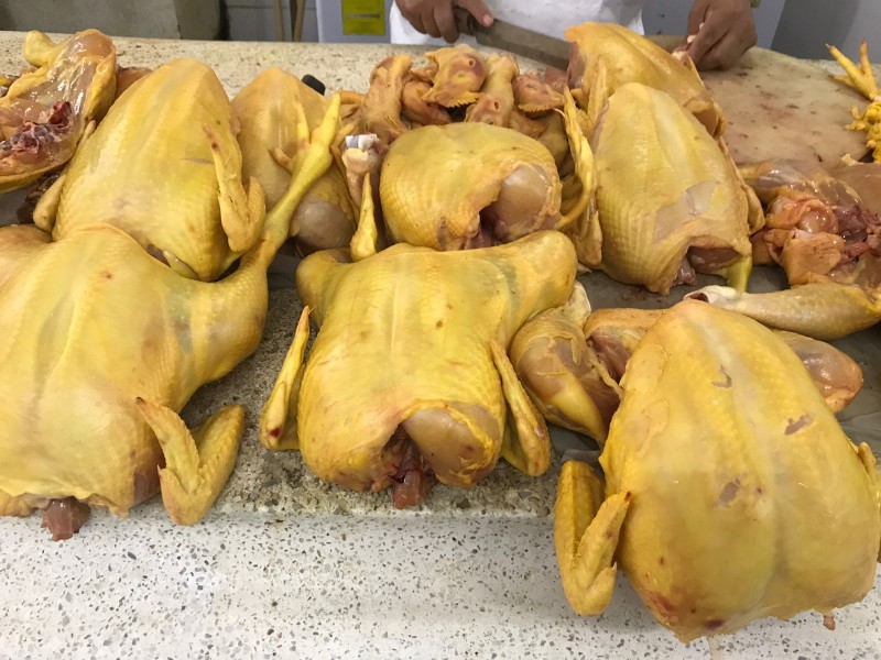 Por las nubes el precio del pollo en Veracruz
