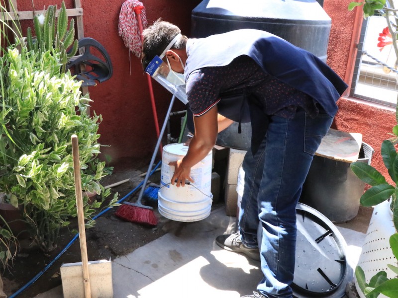 Por lluvias reforzarán control larvario para evitar dengue