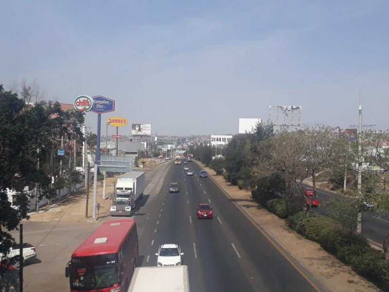 Por obras prevén reducción de carriles en carretera Chapala