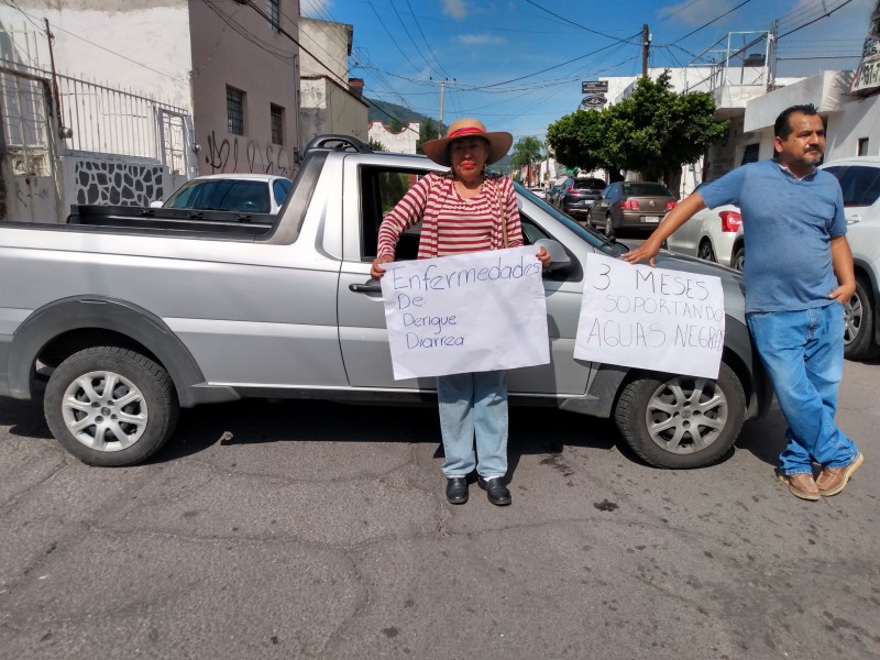 SIAPA atendió manifestación en colonia San Antonio