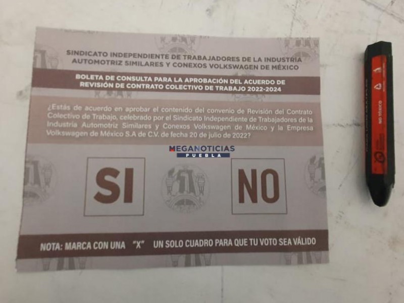 Por segunda ocasión rechazan aumento salarial del 11% en Volkswagen