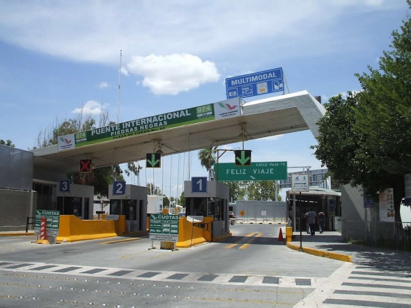 Por segunda vez, cierran Puente Internacional de Piedras Negras