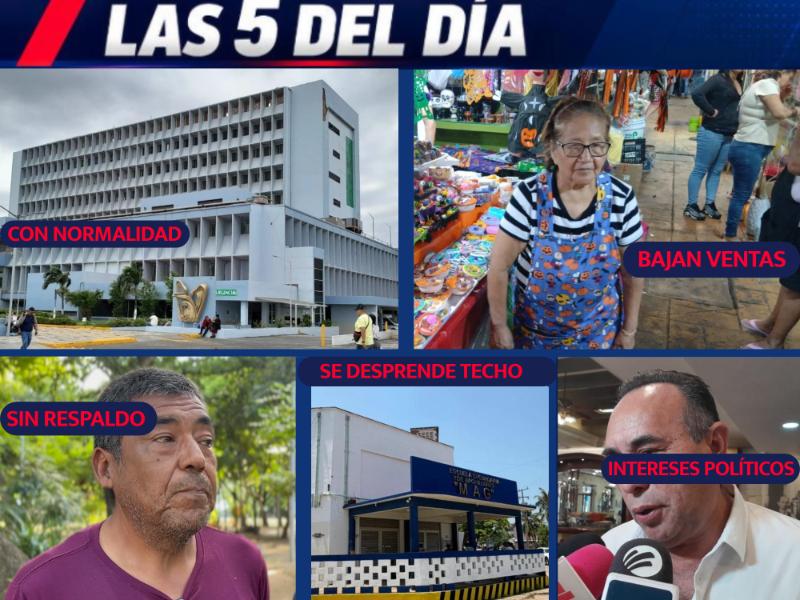 POR SI NO LO VISTE (TOP 5 NOTICIAS DEL DÍA EN VERACRUZ)