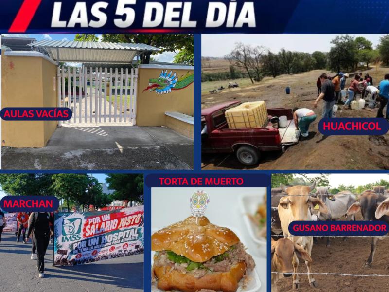 POR SI NO LO VISTE (TOP 5 NOTICIAS DEL DÍA EN VERACRUZ)