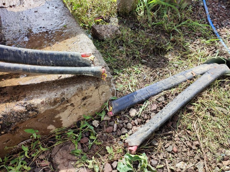 Por vandalismo en pozo, 19 colonias se quedarán sin agua