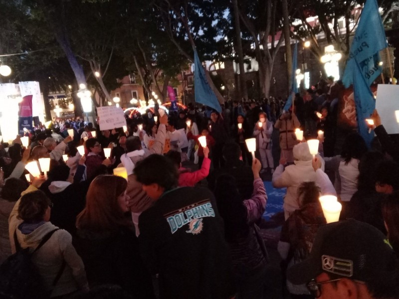 Pro vida se manifestaron en contra del aborto