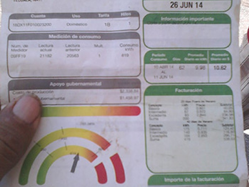 Pordrían cambiar tarifa de CFE en Nayarit