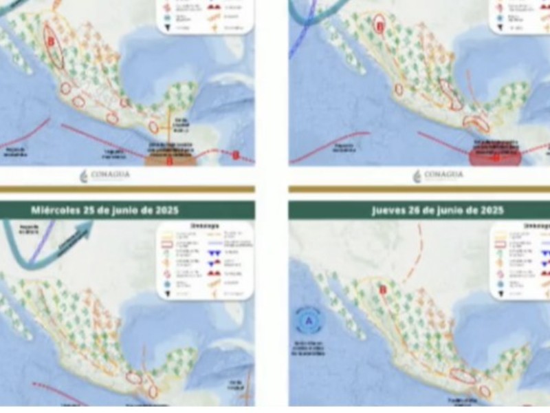 Posible nuevo ciclón amenaza costas de Oaxaca y Chiapas este jueves