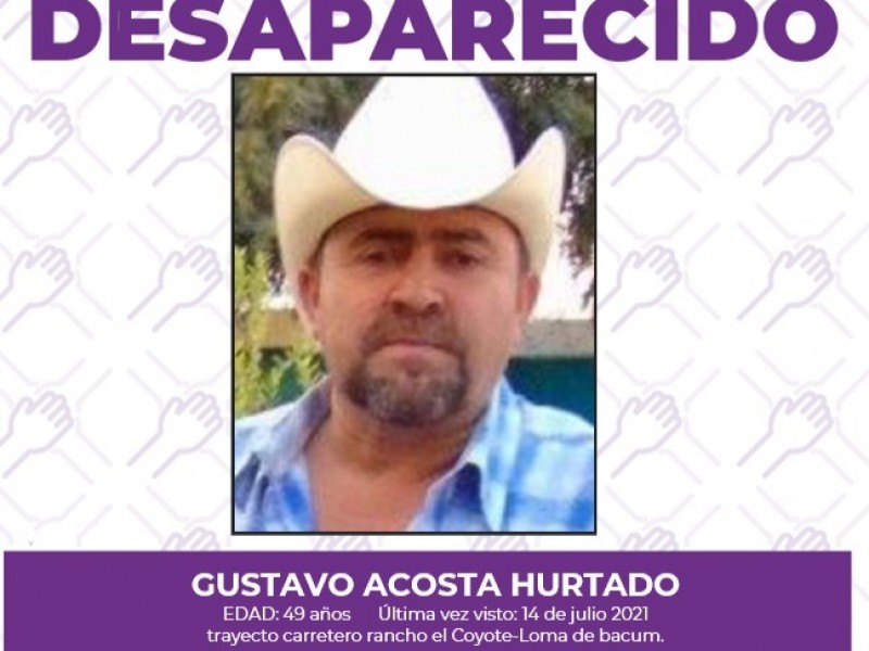 Posiblemente entregarán a familiares los restos de Gustavo Acosta