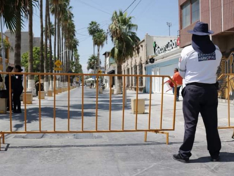 Positivo para el centro de Torreón filmación de película