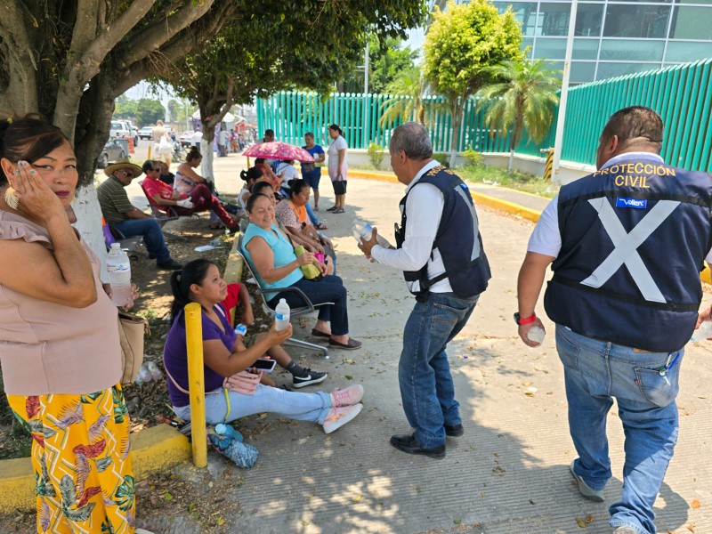 Poza Rica activa operativo especial de hidratación