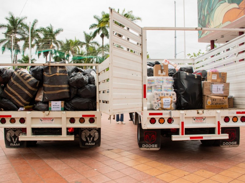 Poza Rica envía víveres a Damnificados de Guerrero