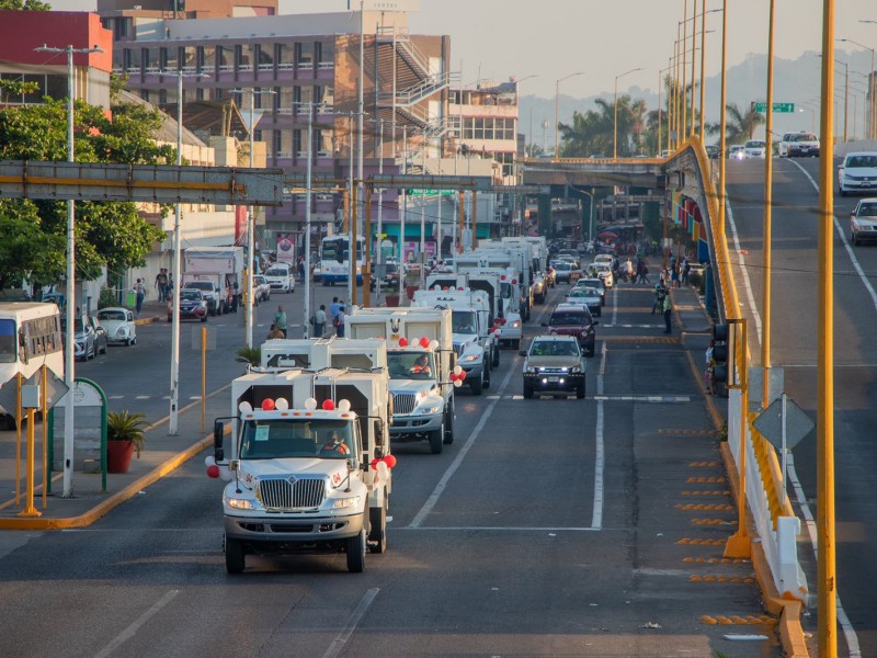 Poza Rica integra 17 nuevas unidades a Límpia Pública