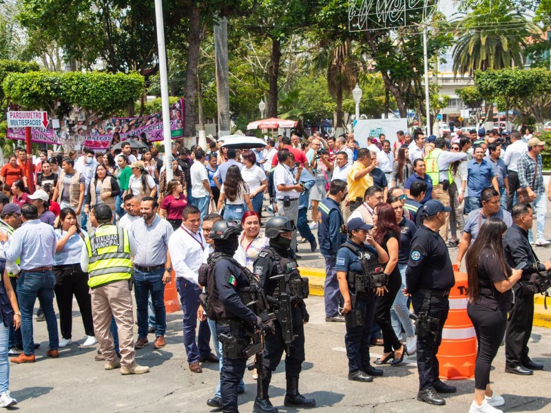 Poza Rica llevó a cabo Simulacro 2023