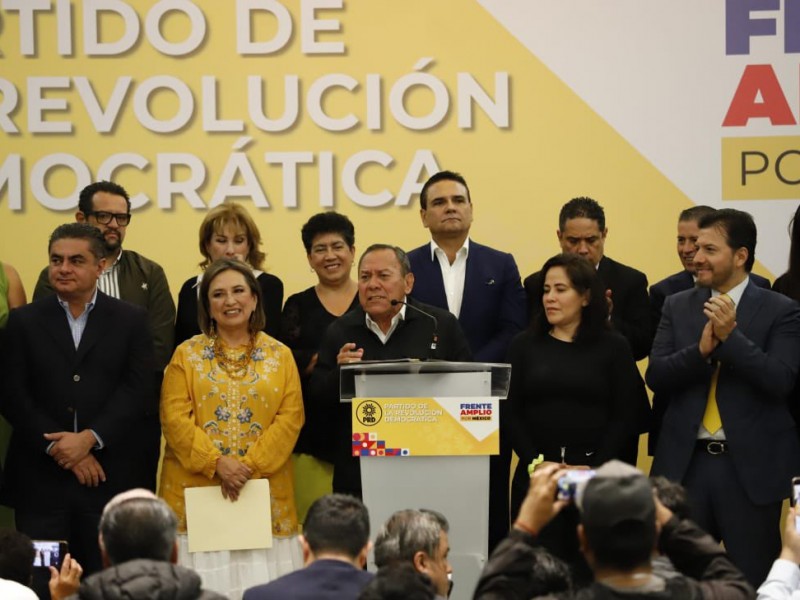 PRD respalda a Xóchitl Gálvez rumbo al 2024