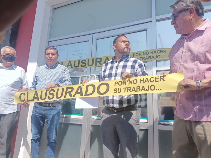PRD Sinaloa clausura a PROFECO 