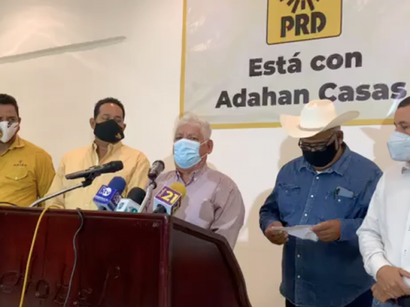 PRD confirma su apoyo a Adahán Casas